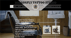 Desktop Screenshot of dragonflytattoostudio.com